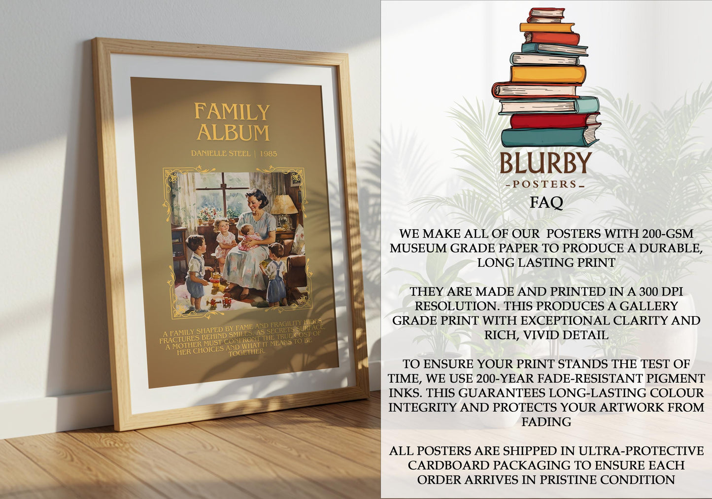 Family Album by Danielle Steel | Descriptive Book Poster | Blurby