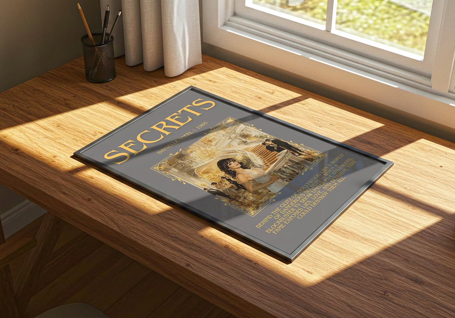 Secrets by Danielle Steel | Descriptive Book Poster | Blurby