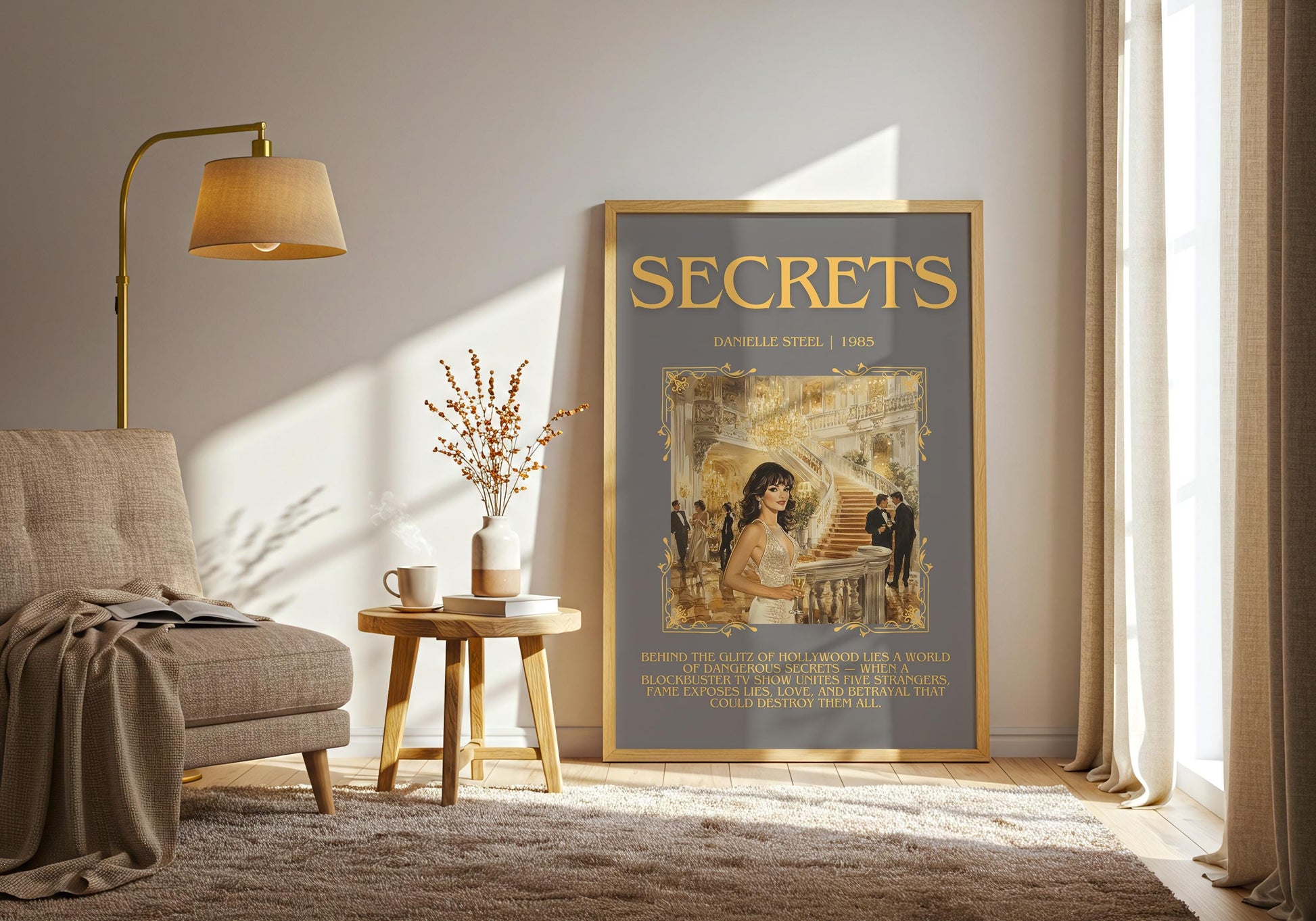 Secrets by Danielle Steel | Descriptive Book Poster | Blurby