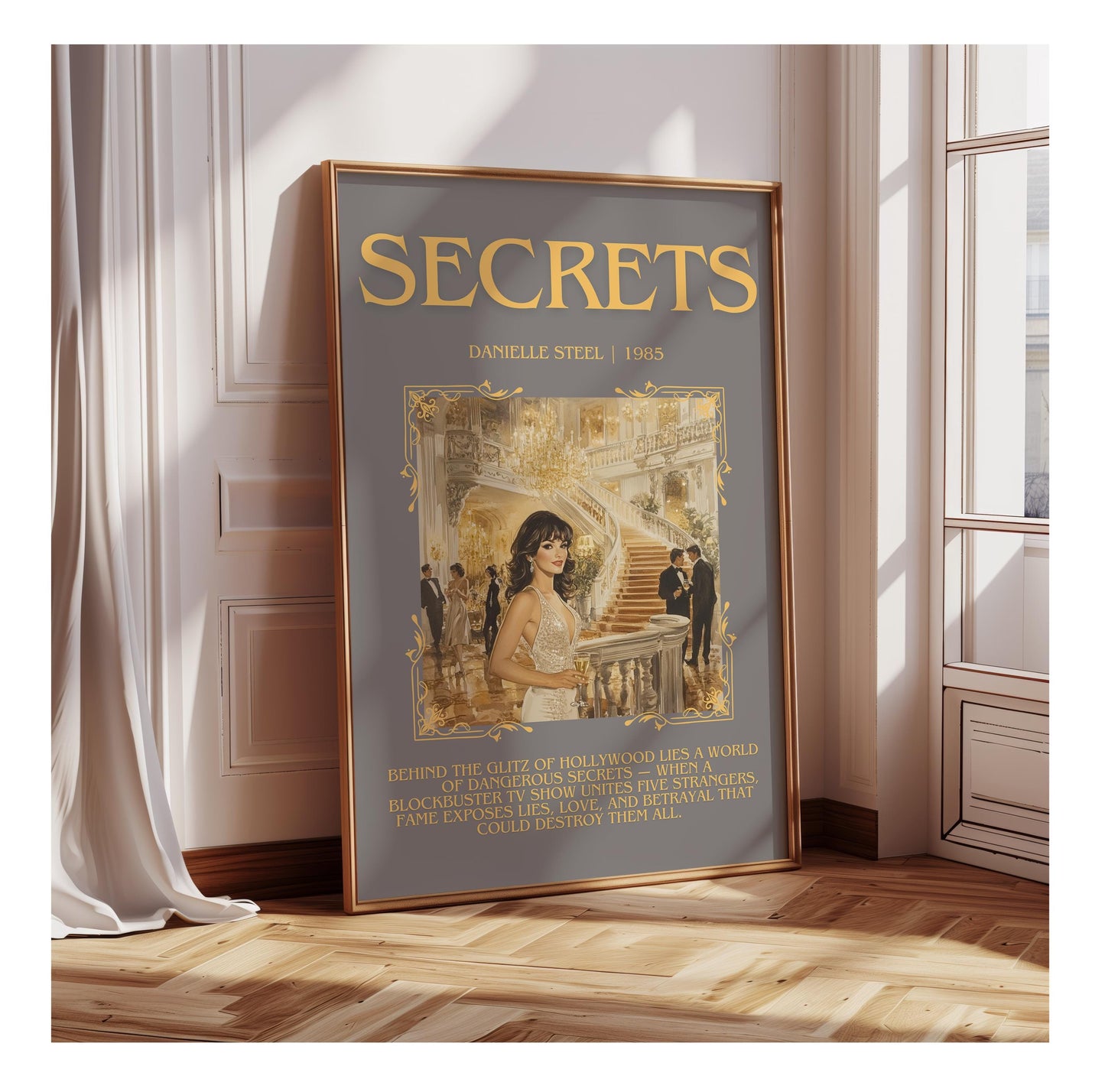 Secrets by Danielle Steel | Descriptive Book Poster | Blurby