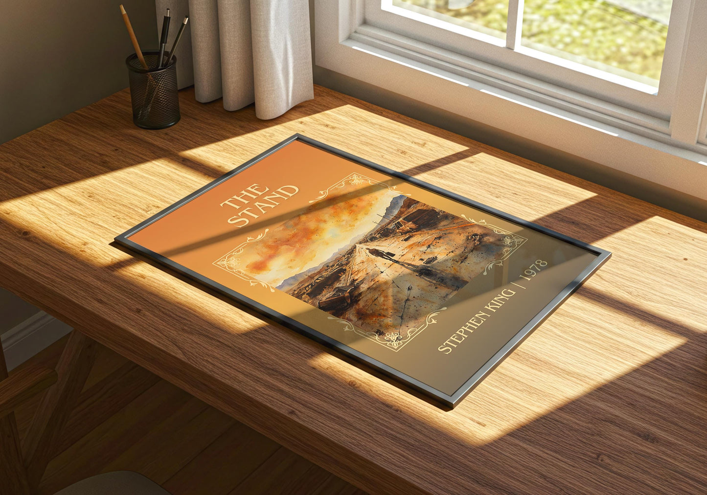 The Stand by Stephen King | Descriptive Book Poster | Minimalist