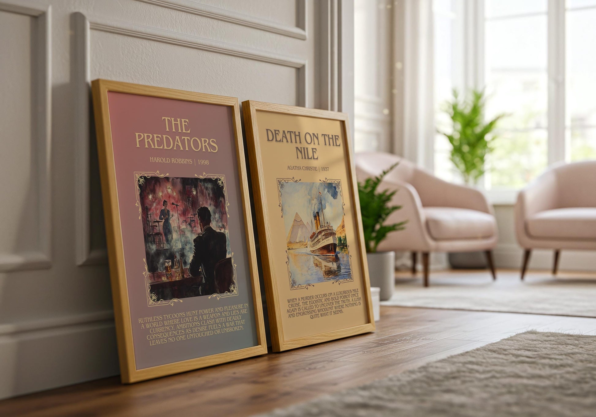 The Predators by Harold Robbins | Descriptive Book Poster | Blurby