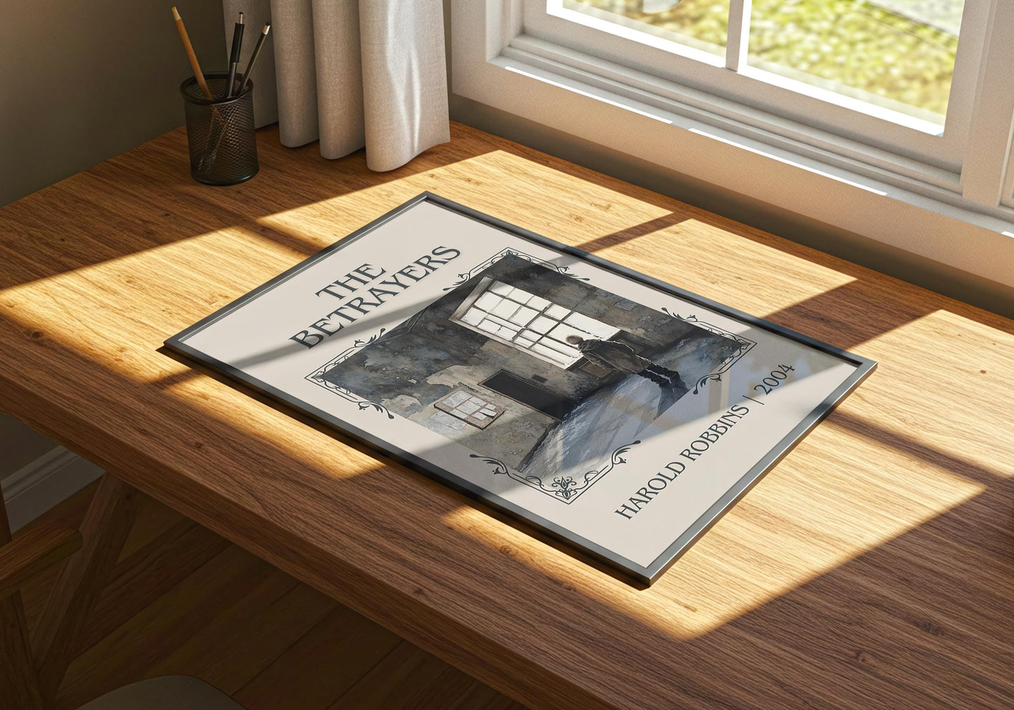 The Betrayers by Harold Robbins | Descriptive Book Poster | Minimalist