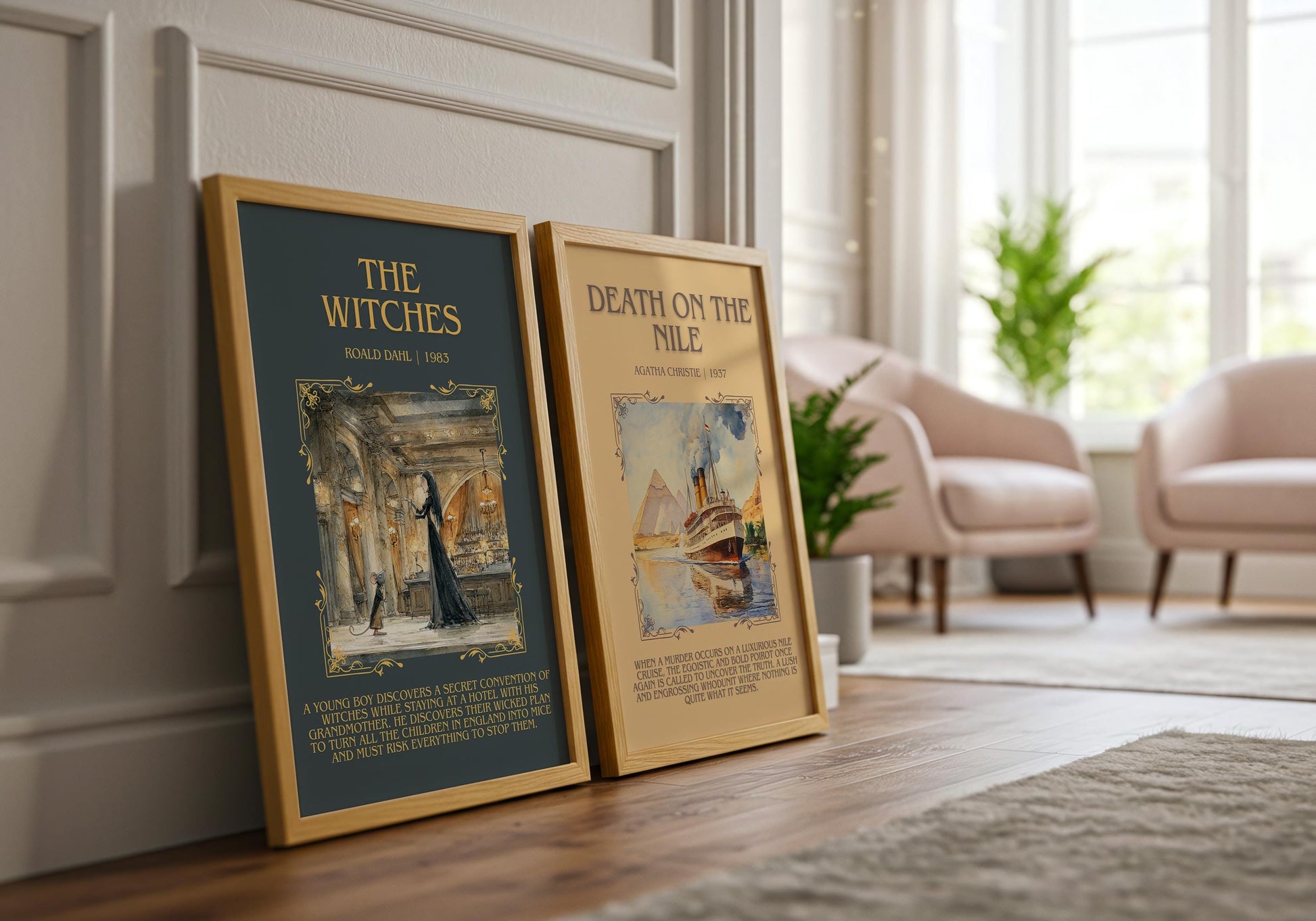 The Witches by Roald Dahl | Descriptive Book Poster | Blurby