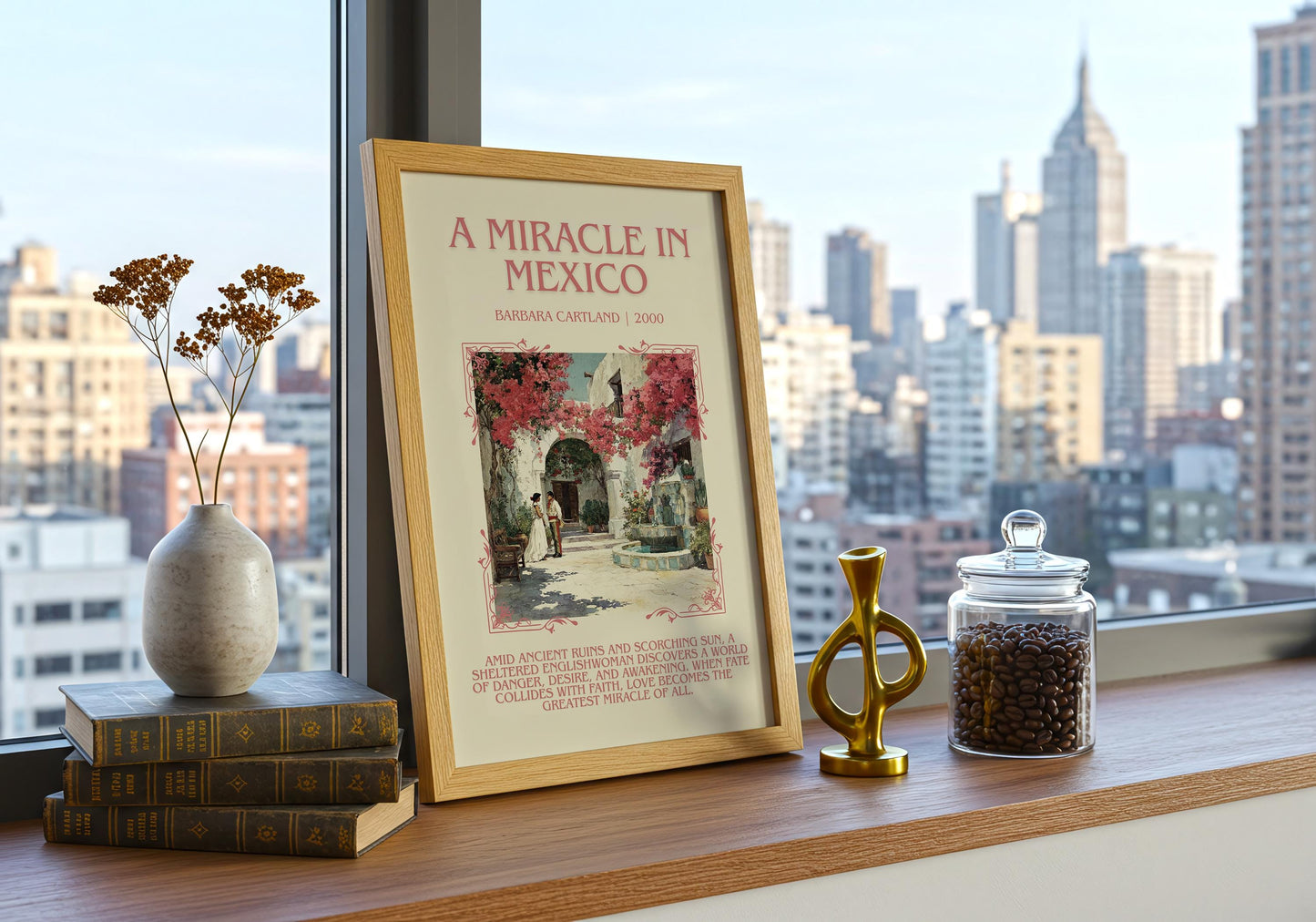 A Miracle In Mexico by Barbara Cartland | Descriptive Book Poster | Blurby