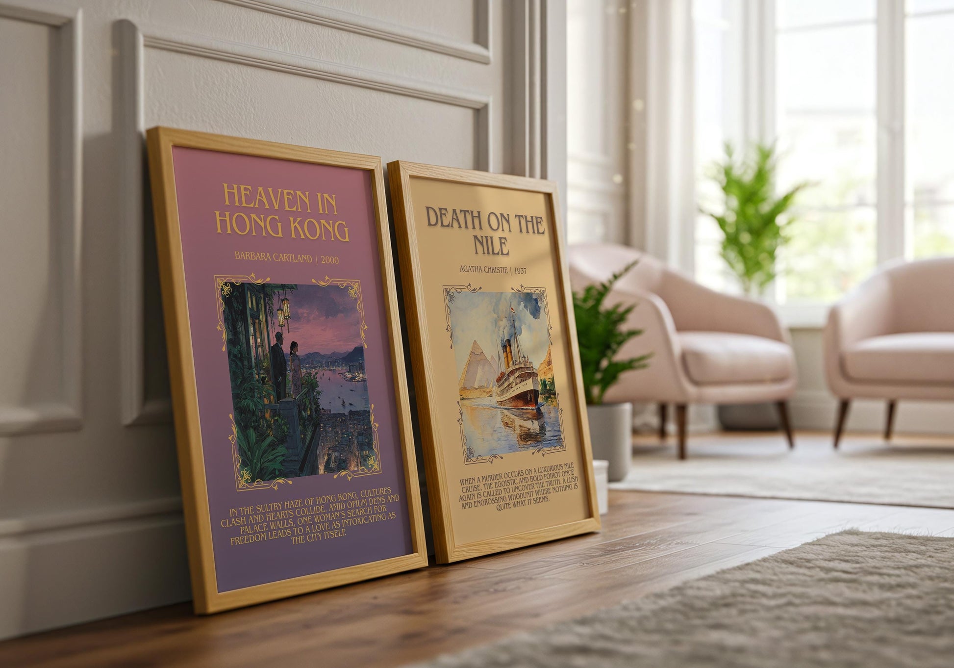 Heaven In Hong Kong by Barbara Cartland | Descriptive Book Poster | Blurby