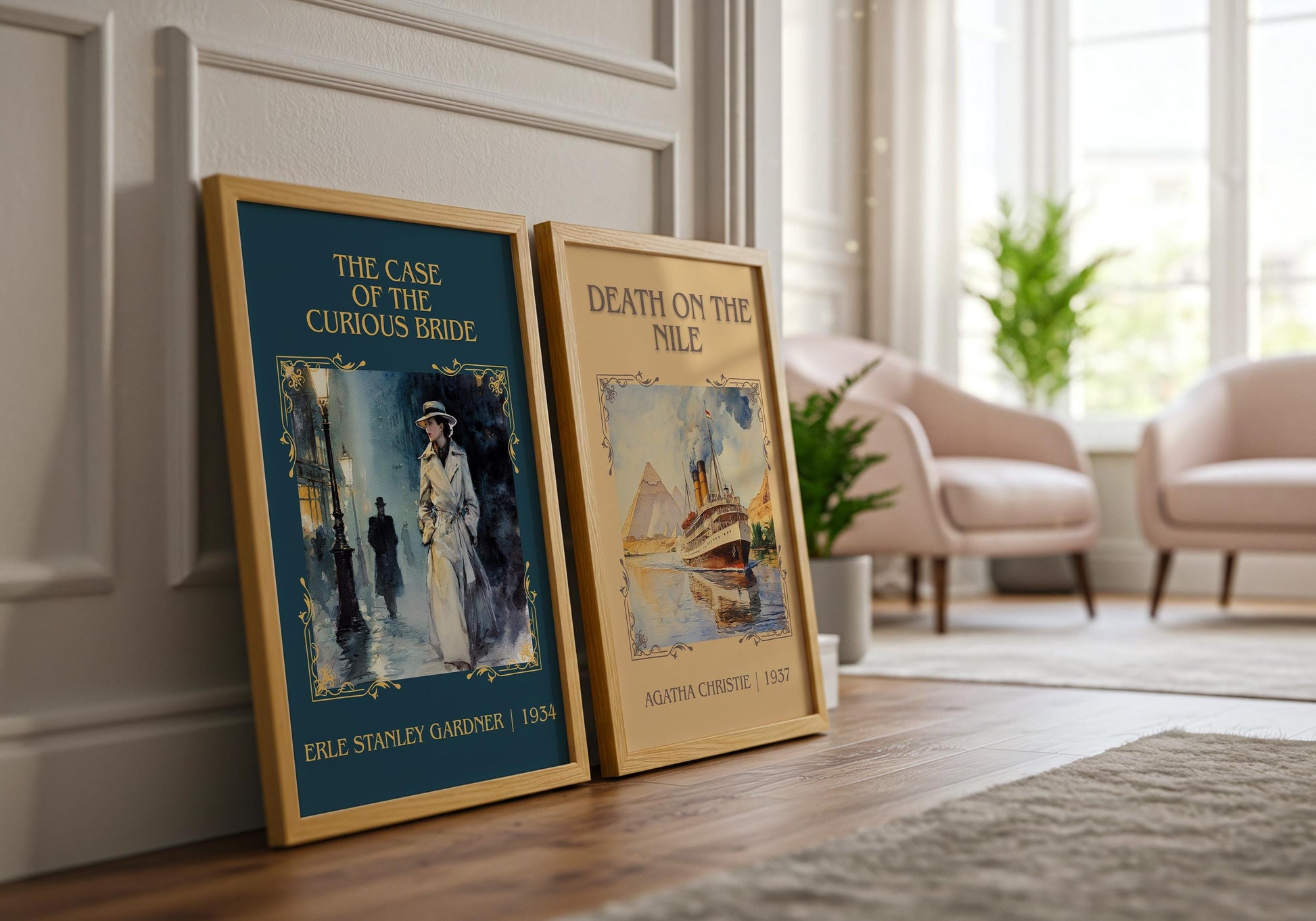 The Case Of The Curious Bride by Erle Stanley Gardner | Descriptive Book Poster | Minimalist