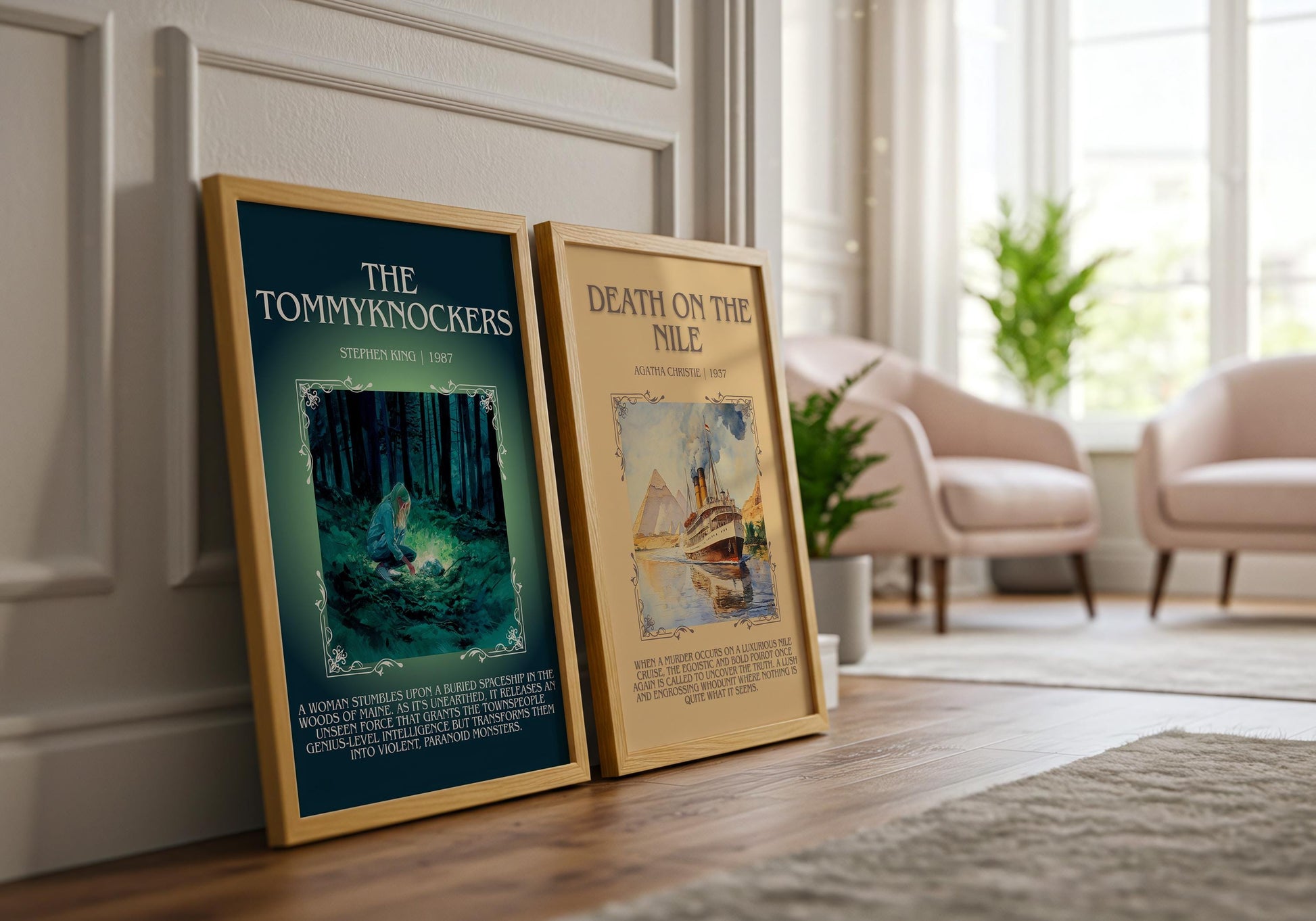 The Tommyknockers by Stephen King | Descriptive Book Poster | Blurby