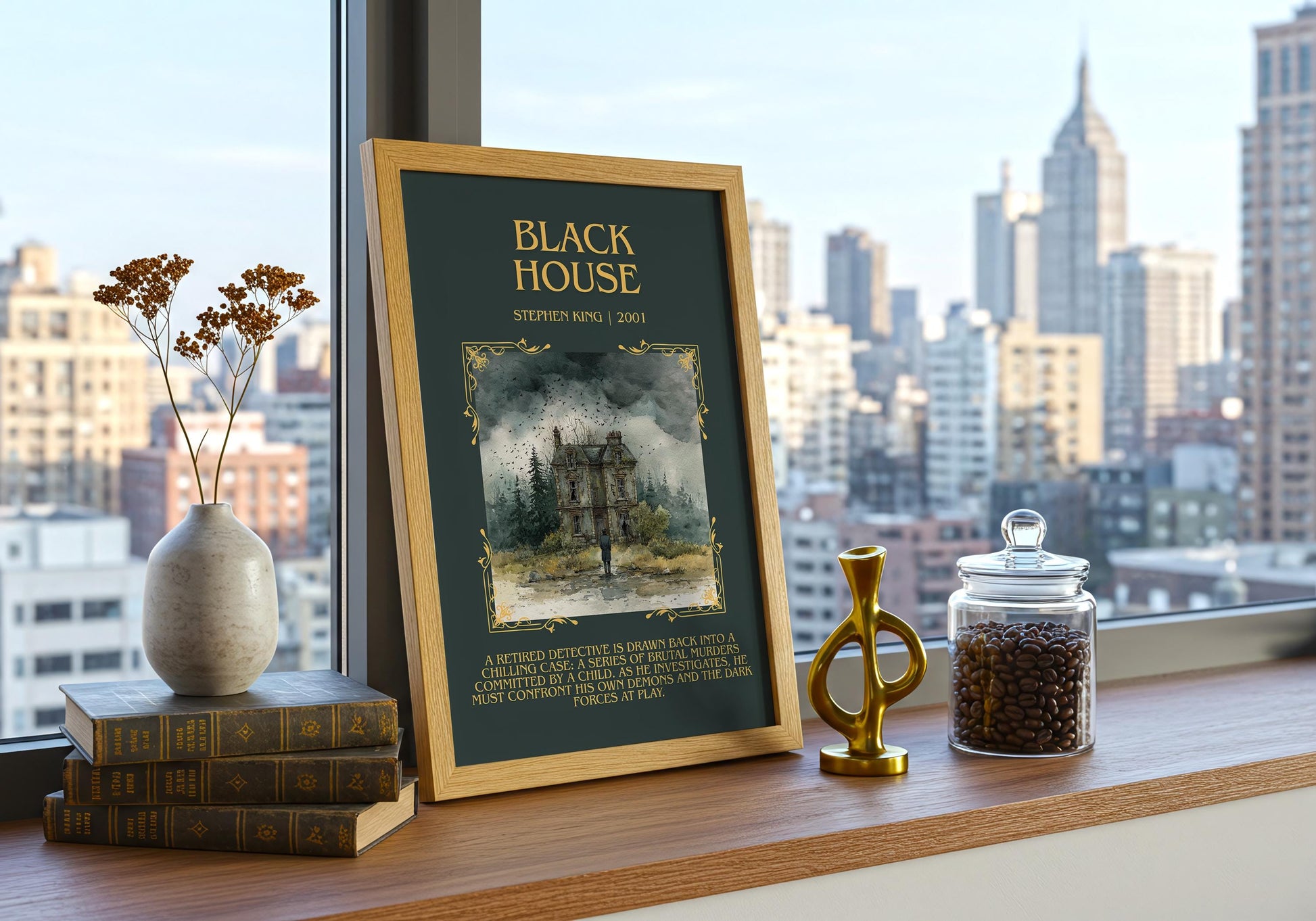 Black House by Stephen King | Descriptive Book Poster | Blurby