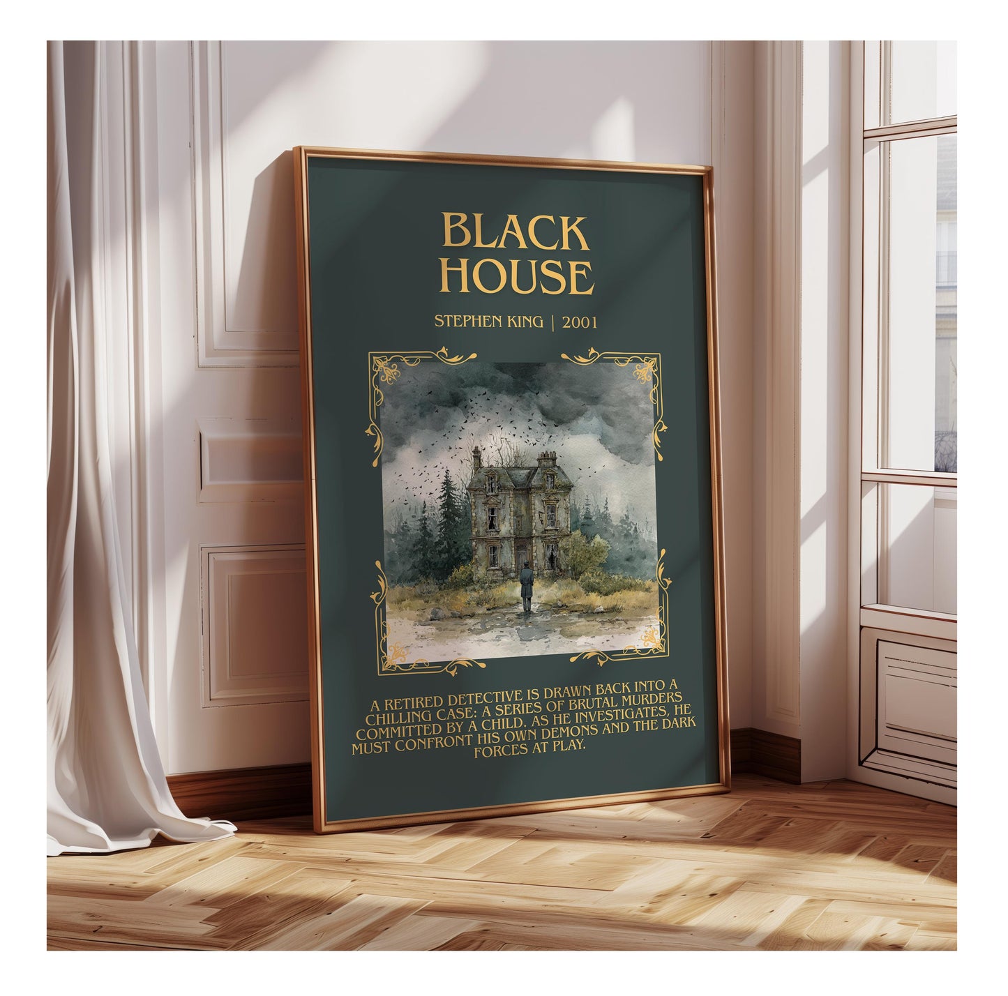 Black House by Stephen King | Descriptive Book Poster | Blurby