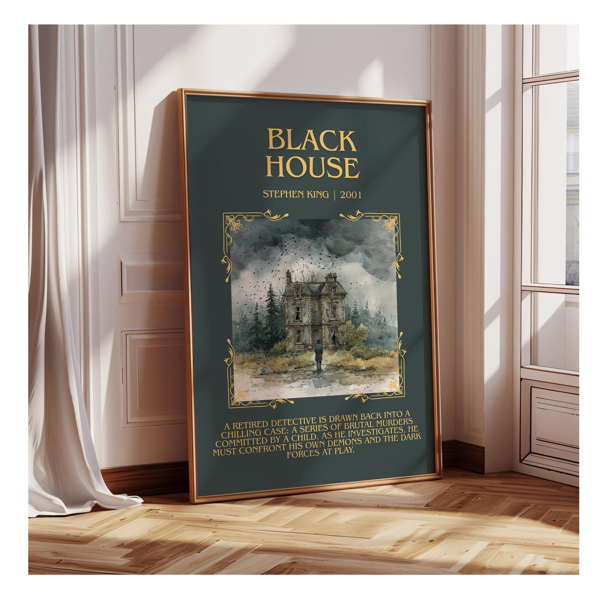 Black House by Stephen King | Descriptive Book Poster | Blurby