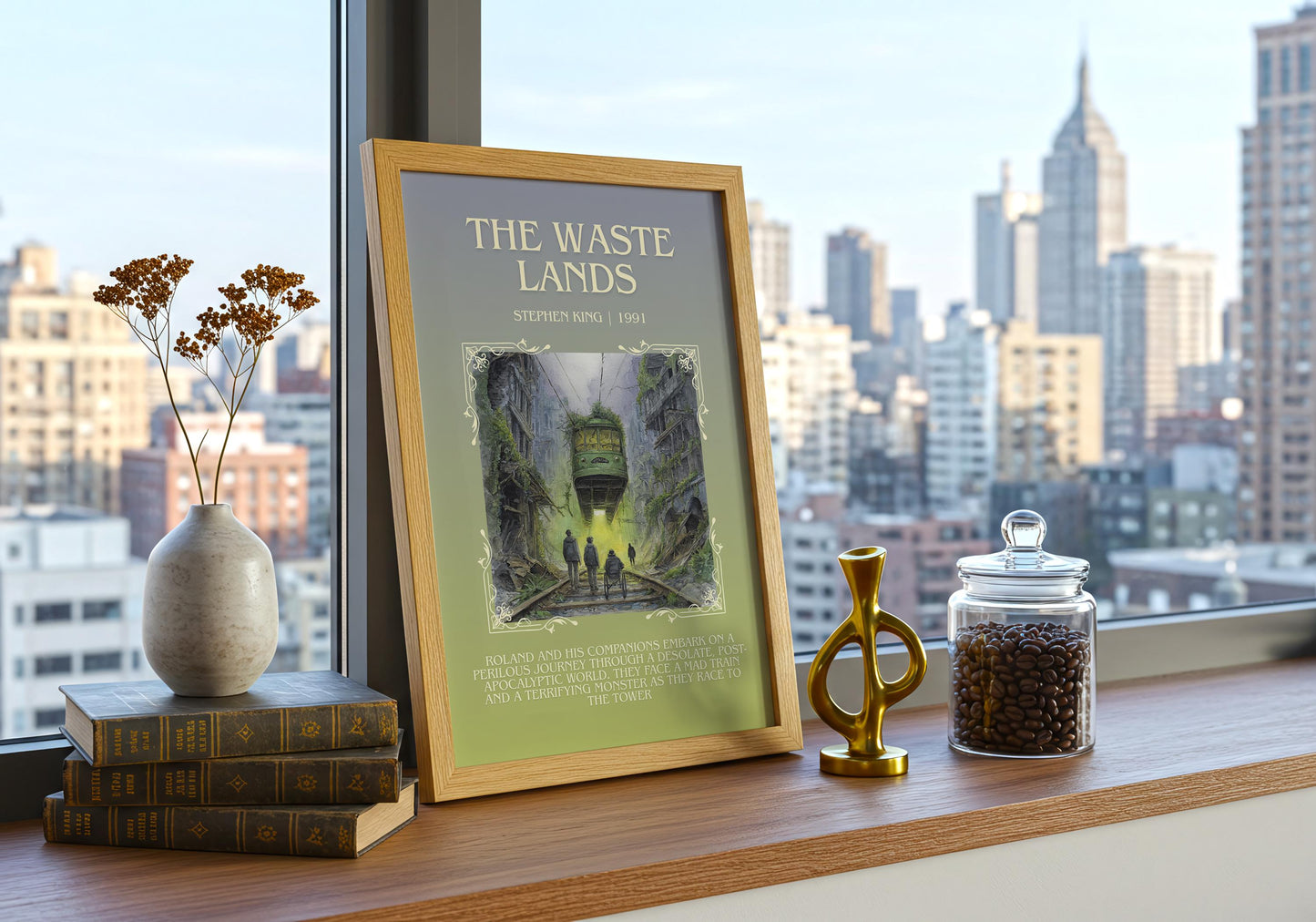 The Wastelands by Stephen King | Descriptive Book Poster | Blurby