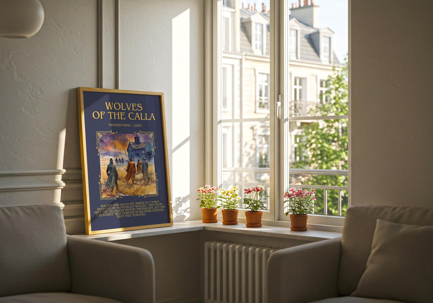 Wolves Of The Calla by Stephen King | Descriptive Book Poster | Blurby