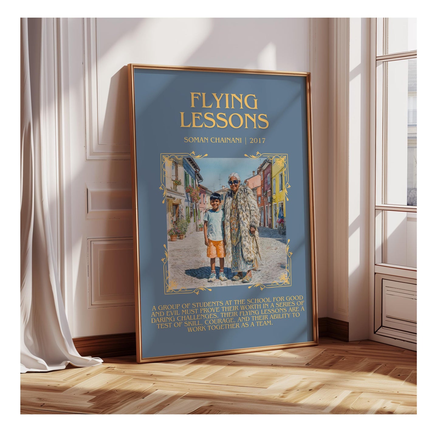 Flying Lessons by Soman Chainani | Descriptive Book Poster | Blurby