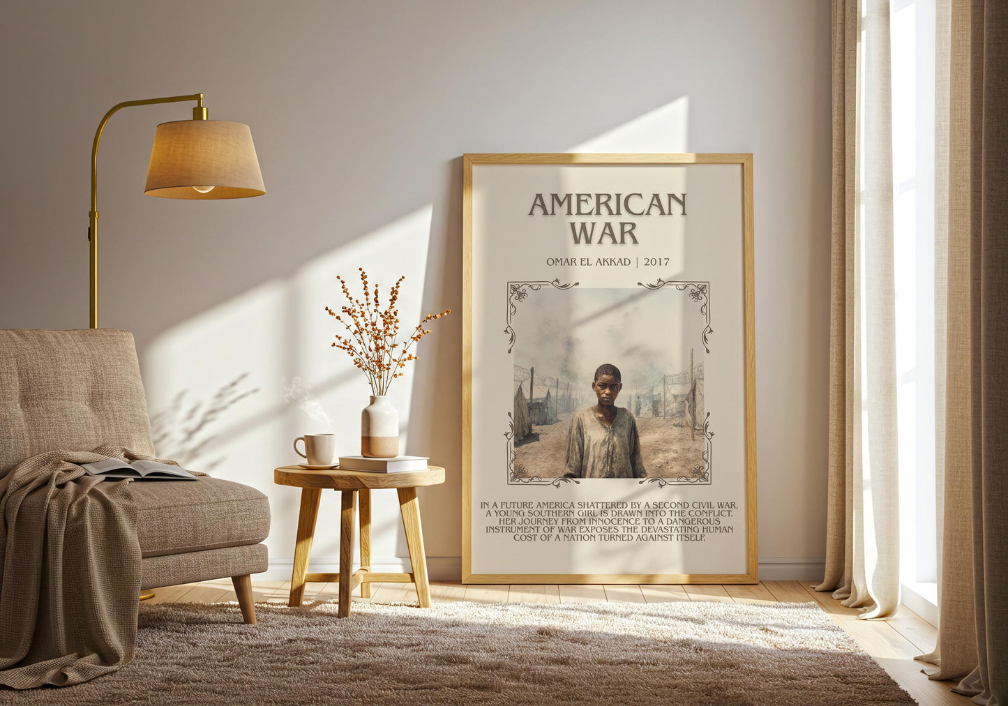 American War by Omar El Akkad | Descriptive Book Poster | Blurby