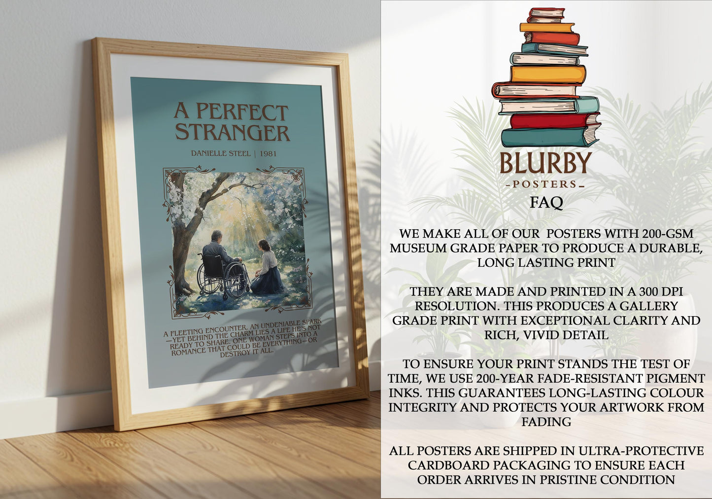 A Perfect Strange by Danielle Steel | Descriptive Book Poster | Blurby