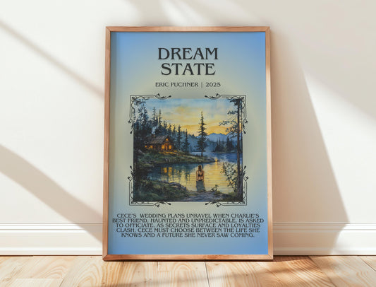Dream State by Eric Puchner | Descriptive Book Poster | Blurby
