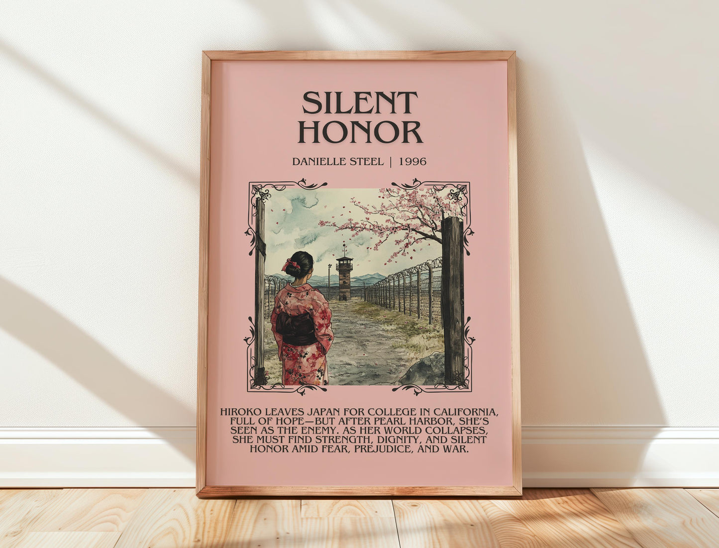 Silent Honor by Danielle Steel | Descriptive Book Poster | Blurby
