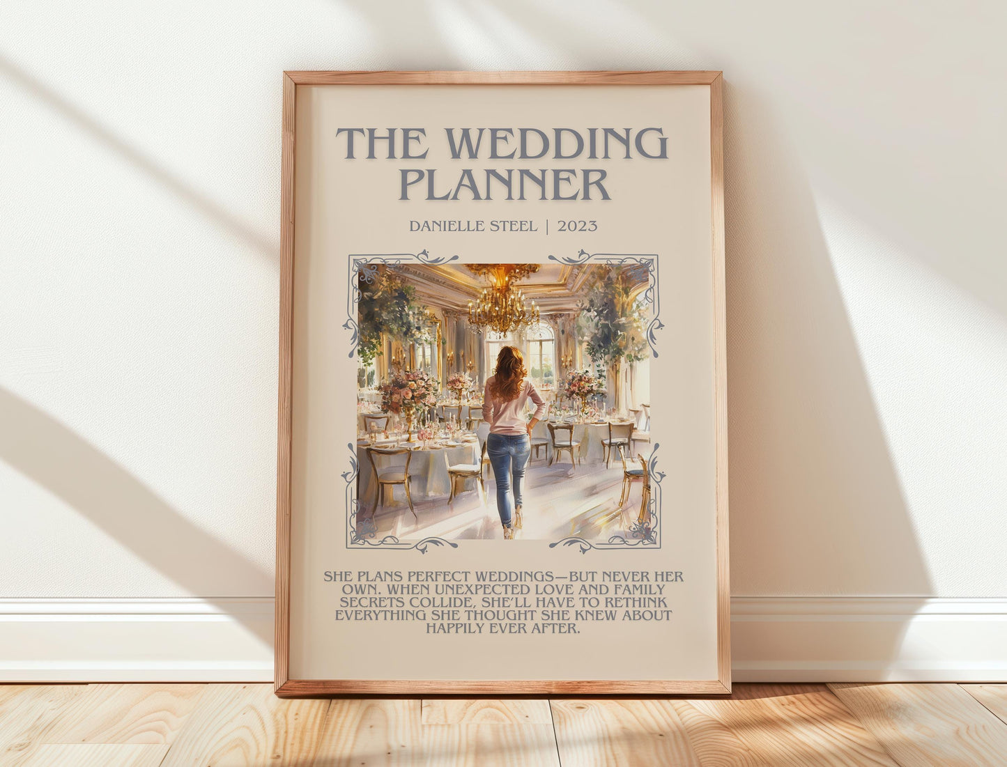 The Wedding Planner by Danielle Steel | Descriptive Book Poster | Blurby
