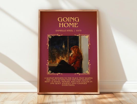 Going Home by Danielle Steel | Descriptive Book Poster | Blurby