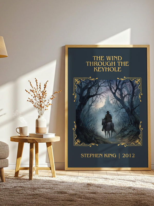 The Wind Through The Keyhole classic book art print paper finish options – matte satin gloss