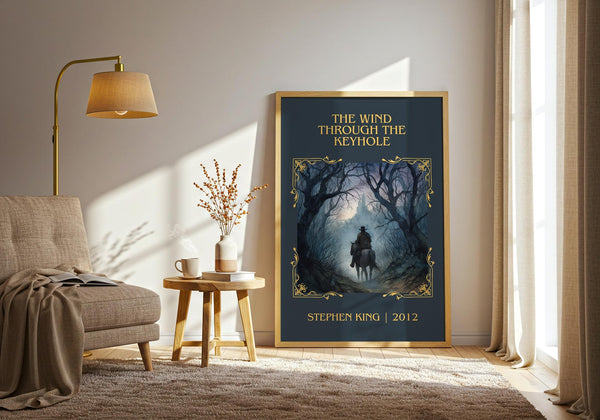 The Wind Through The Keyhole classic book art print paper finish options – matte satin gloss