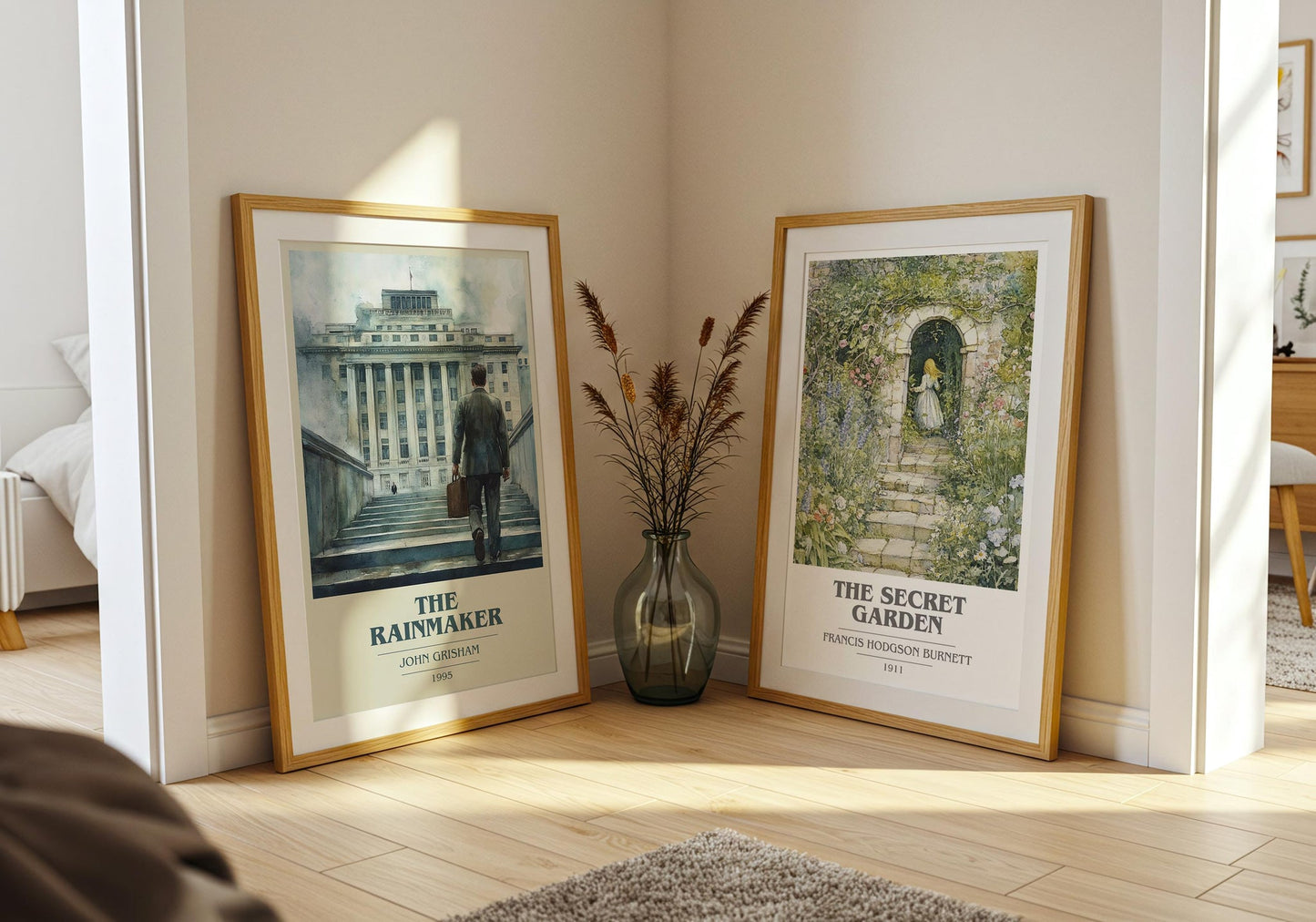 The Rainmaker book cover book poster framed on wall – thriller wall art