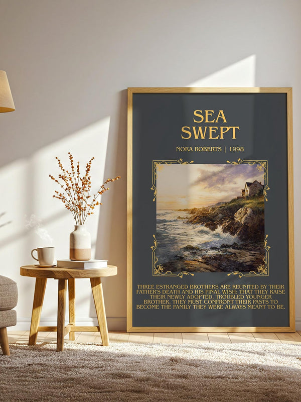 Born in Fire minimalist poster paper finish options – matte satin gloss