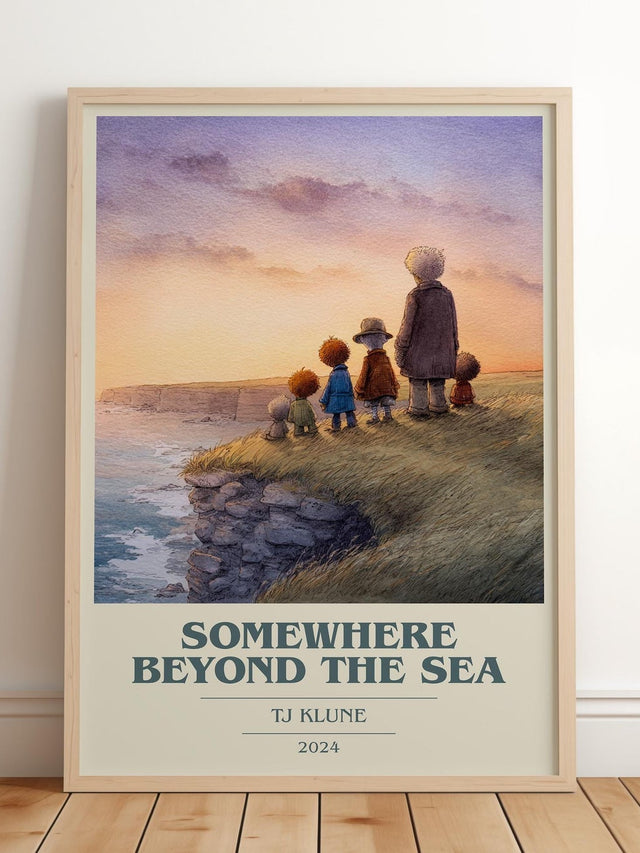 Somewhere Beyond the Sea Book Cover Poster by TJ Klune