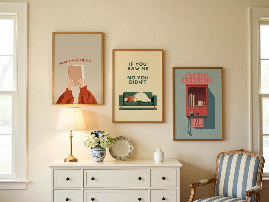 If You Saw Me No You Didnt Sofa | Cozy Wall Decor | Book Lover Gift | Nook Poster | Reader Gift | Aesthetic Room Art | Minimalist Home Decor - Book Poster Art Print Decor Bookish (mockup)