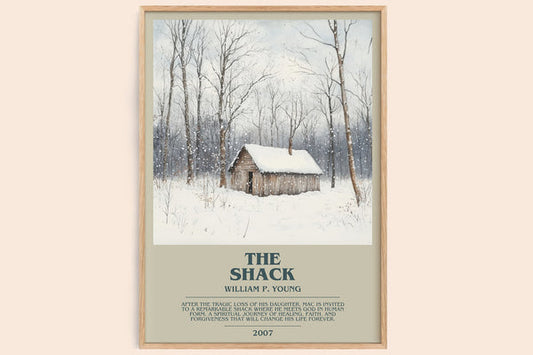The Shack Bookish Wall Art by William P. Young – framed poster