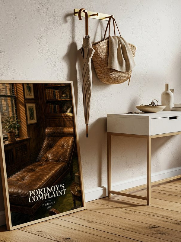 Portnoy's Complaint poster, framed in a room