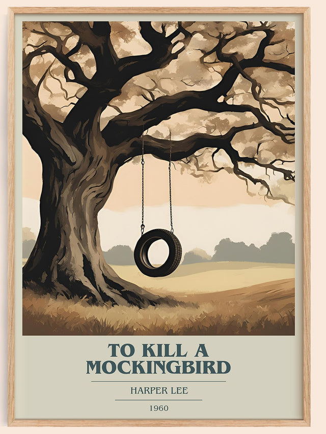 To Kill A Mockingbird Book Cover Poster by Harper Lee