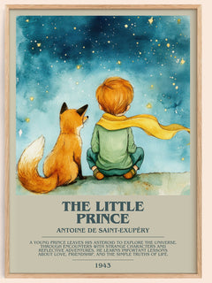 The Little Prince Bookish Wall Art by Antoine de Saint-Exupéry