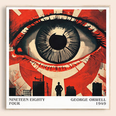 1984 Literary Art Print by George Orwell