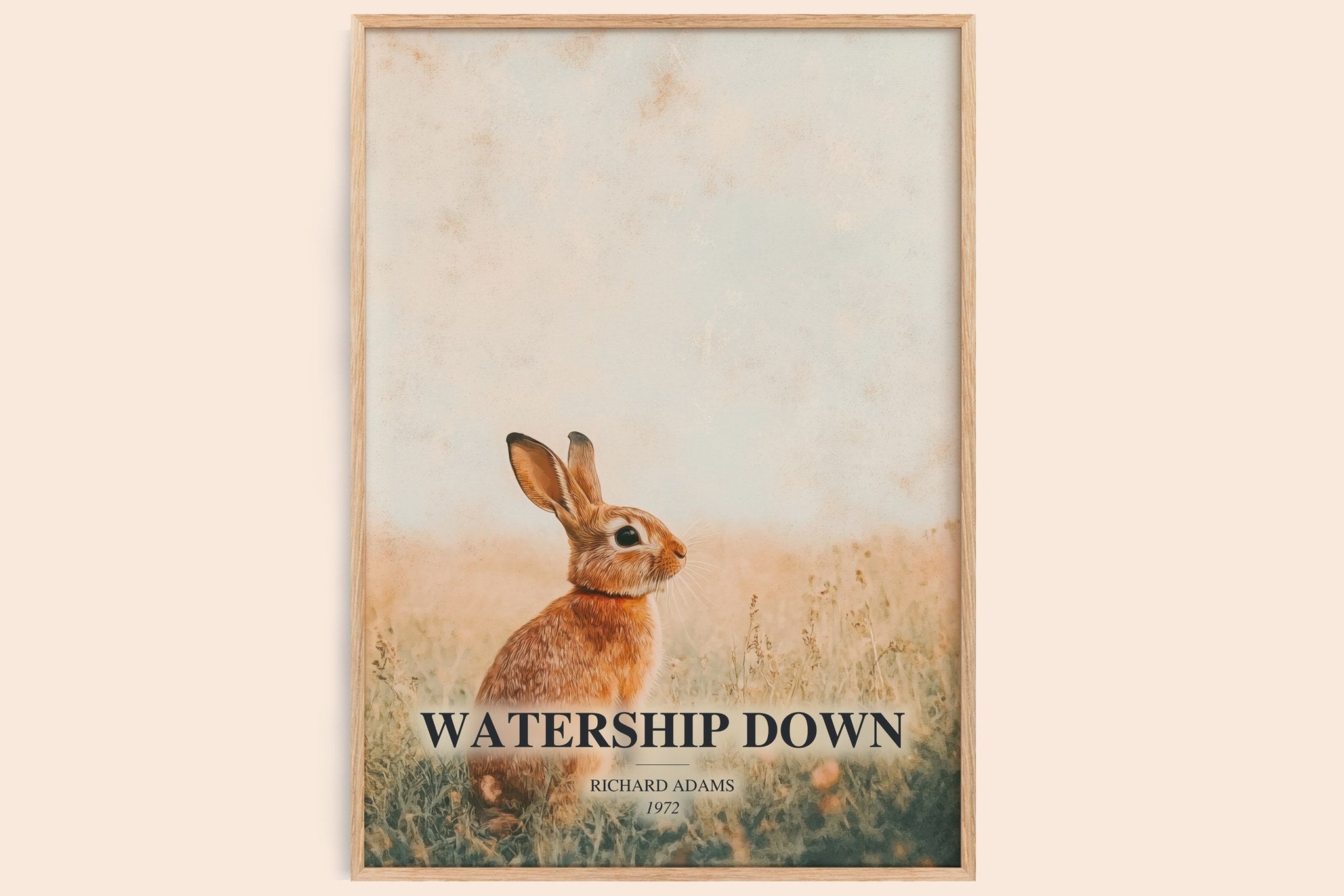 Watership Down Book Watercolour Illustration by Richard Adams