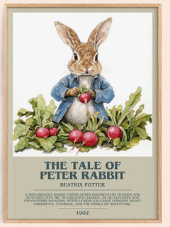 The Tale of Peter Rabbit Bookish Wall Art by Beatrix Potter