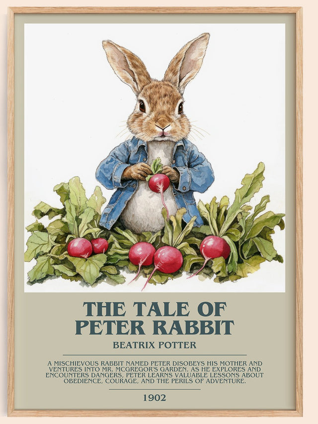 The Tale of Peter Rabbit Bookish Wall Art by Beatrix Potter