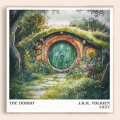 The Hobbit Literary Art Print by J. R. R. Tolkien
