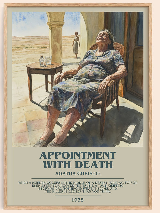 Appointment with Death Bookish Wall Art by Agatha Christie