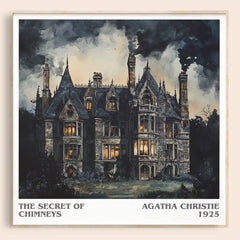 The Secret of Chimneys Literary Art Print by Agatha Christie