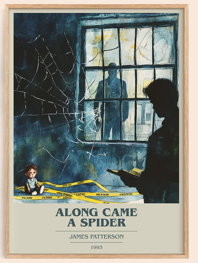 Along Came a Spider Book Cover Poster by James Patterson
