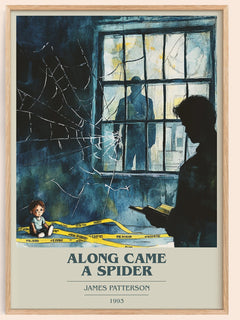 Along Came a Spider Book Cover Poster by James Patterson