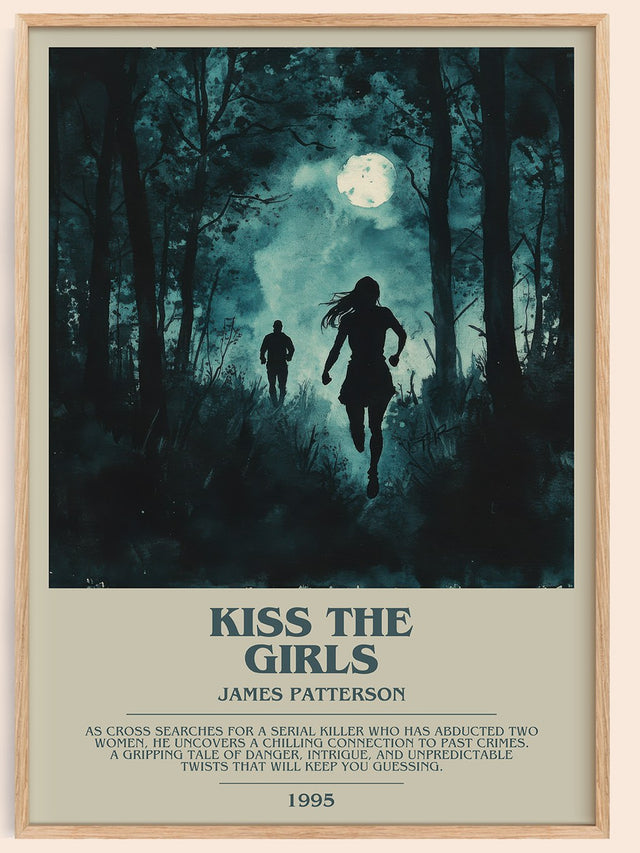 Kiss the Girls Bookish Wall Art by James Patterson