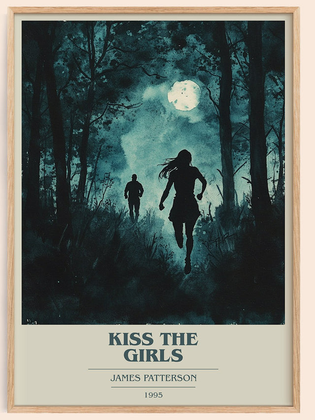Kiss the Girls Book Cover Poster by James Patterson
