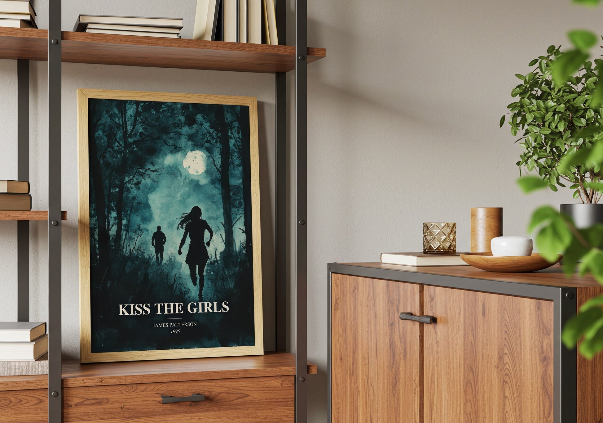 Kiss The Girls book watercolour illustration paper finish options – matte satin gloss