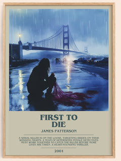 First To Die Bookish Wall Art by James Patterson