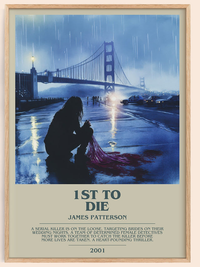 First To Die Bookish Wall Art by James Patterson