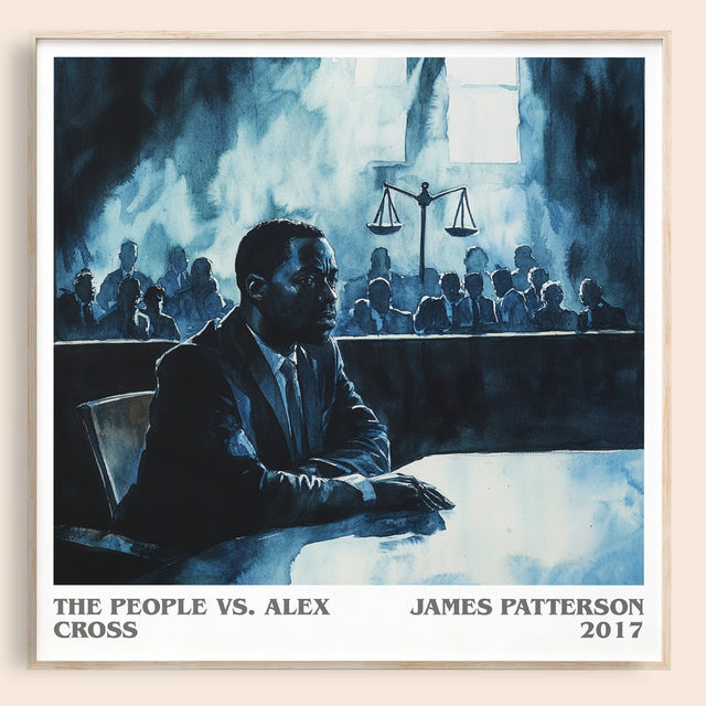 The People Vs. Alex Cross Literary Art Print by James Patterson