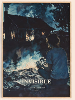 Invisible Book Watercolour Illustration by James Patterson